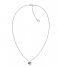 Tommy Hilfiger  Metal Heart Charm Necklace Zilverkleurig (TJ2780128)